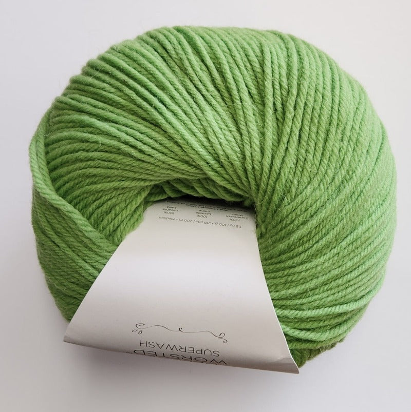 Universal Yarns Deluxe Worsted Superwash 710 Greenery True North