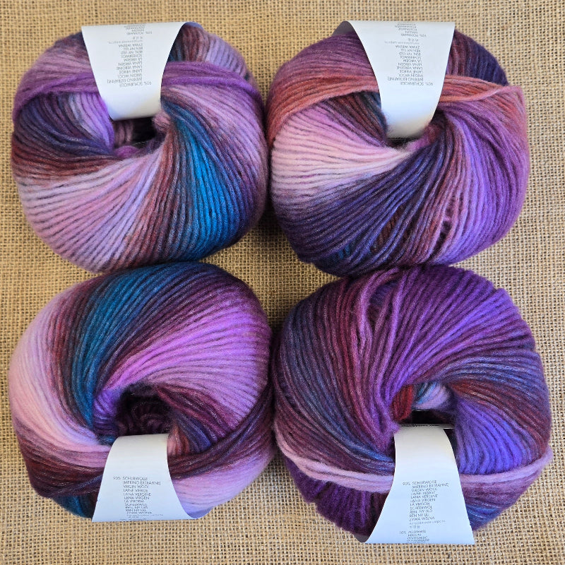 Lana Grossa Mohair Moda 021 Violet Blauw Lana Grossa Mohair Moda 021 Violet Blauw