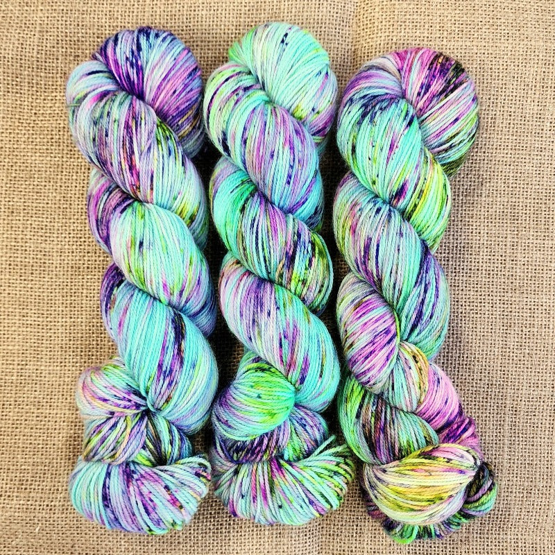Full Moon Fibres Solar Sock - Crypt Keeper – True North Yarn Co.