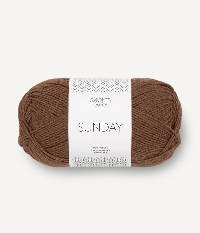SandnesGarn Sunday - 2563 Chestnut – True North Yarn Co.