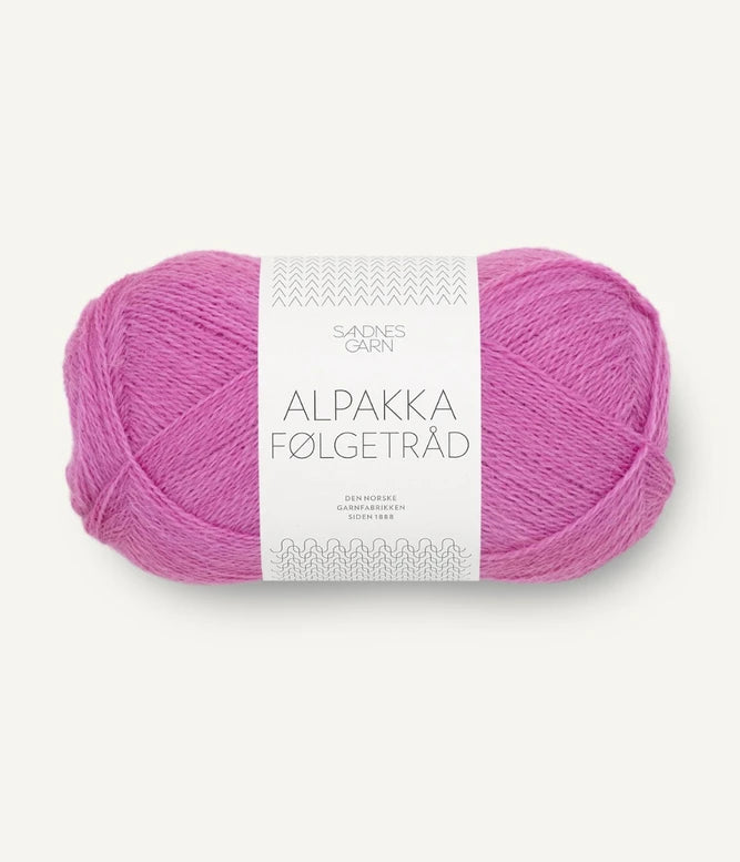 SandnesGarn Alpakka Folgetrad - 4628 Magenta – True North SandnesGarn Alpakka Folgetrad - 4628 Magenta – True North