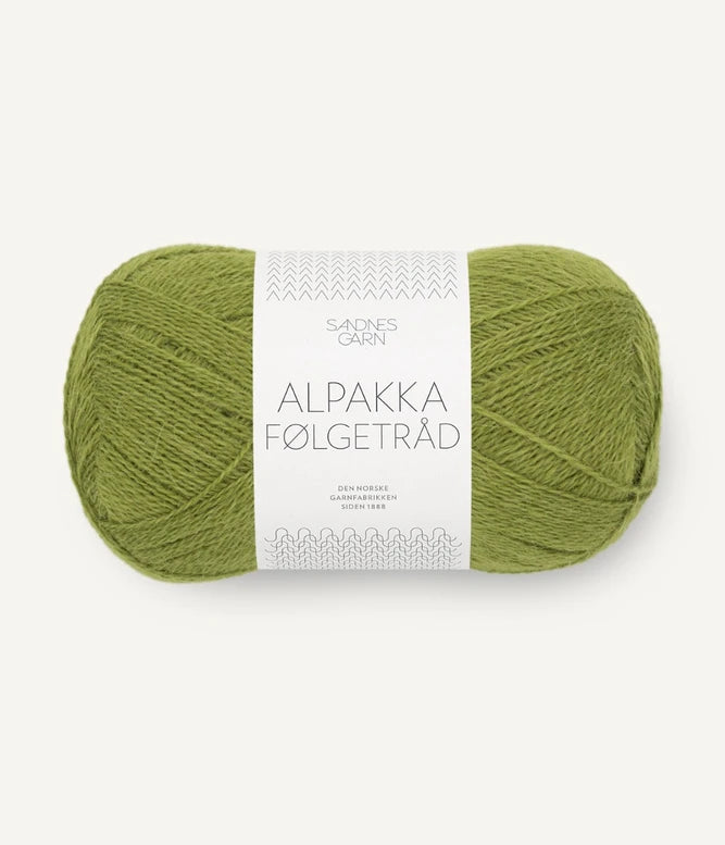 SandnesGarn Alpakka Følgetråd - 9564 Matcha – True North SandnesGarn Alpakka Følgetråd - 9564 Matcha – True North