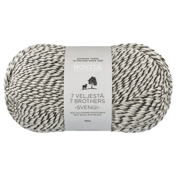 NOVITA シルバー Novita 7 Veljestä (7 Brothers) – True North Yarn Co.