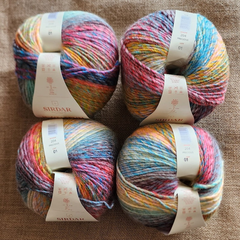 Sirdar Jewelspun Aran, Ondergaande zon (843), 200 g Sirdar Jewelspun Aran, Ondergaande zon (843), 200 g