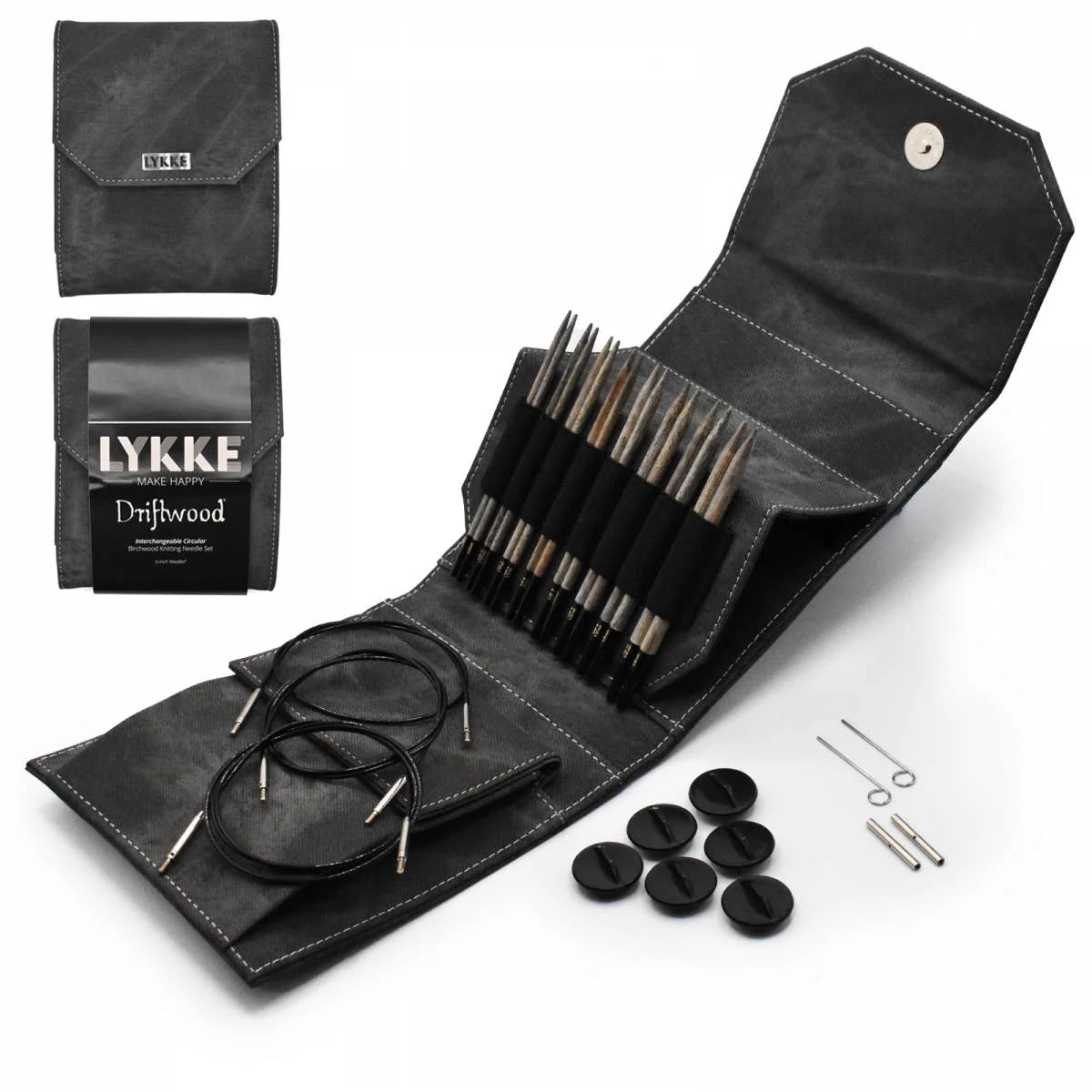 LYKKE Driftwood 5inch 輪針セット LYKKE Driftwood Interchangeable Sets - 5