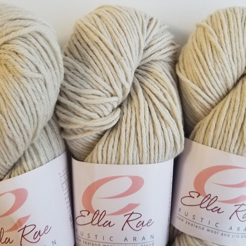 Rustic Aran Ella Rae Rustic Aran - 1000 Magnolia – True North Yarn Co.