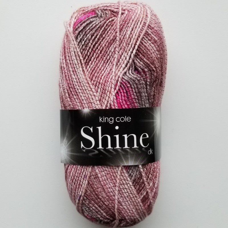 King Cole Shine DK - 140 Blossoms – True North Yarn Co.