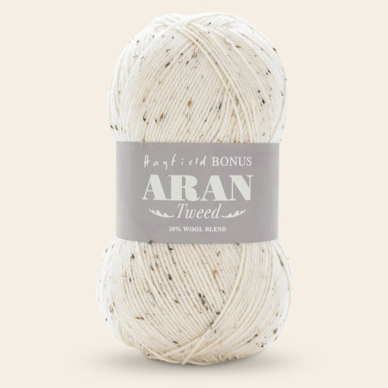 Hayfield bonus shop aran with wool